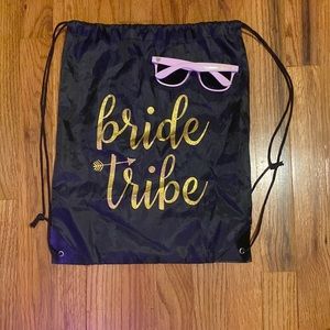Bride Tribe - Glasses and Bag - string